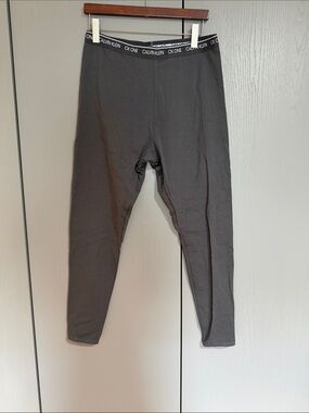 Calvin Klein Dark Gray Branded Waist Leggings